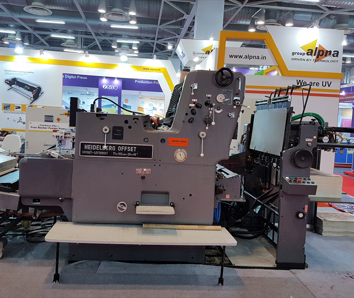 Alpna multi-deck industrial press system