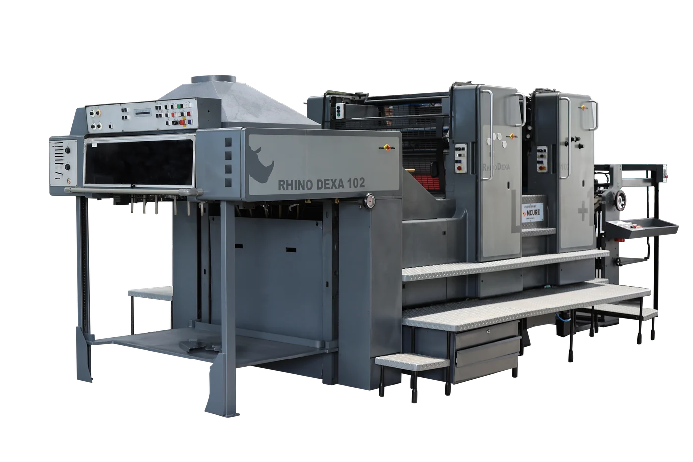Rhino Dexa 102 twin deck off-line coater