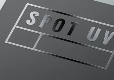 Flood UV and Spot UV coating