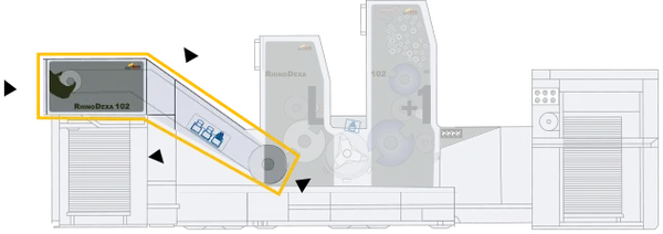 Delivery position on Rhino Dexa